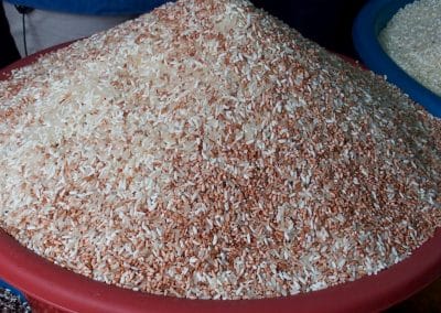 Riz rose Cambodge