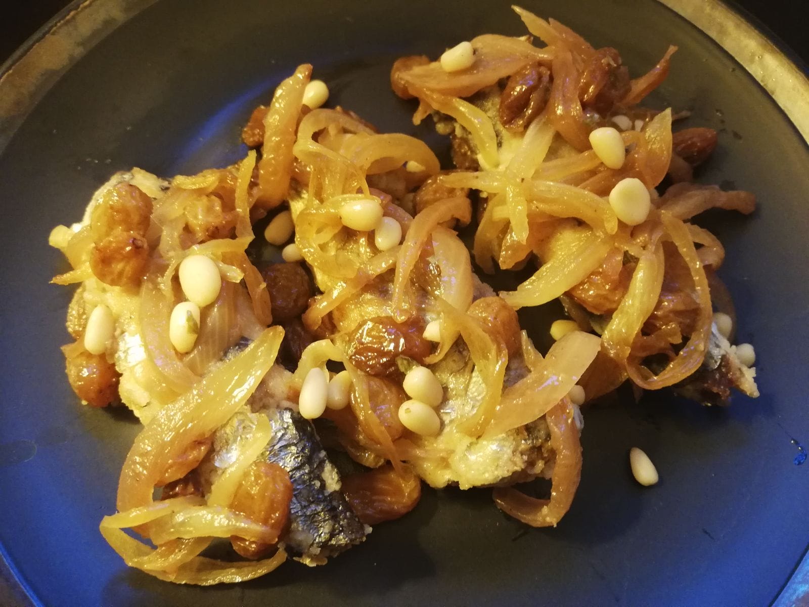 sarde in saor avec marinade